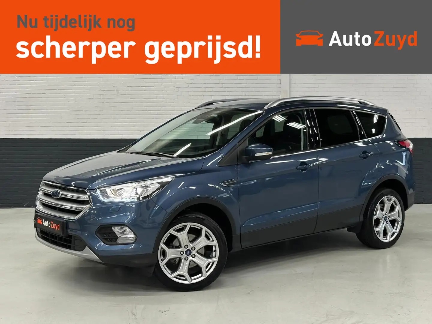 Ford Kuga 1.5 EcoBoost Titanium / CarPlay / Navi / Clima / S Blauw - 1