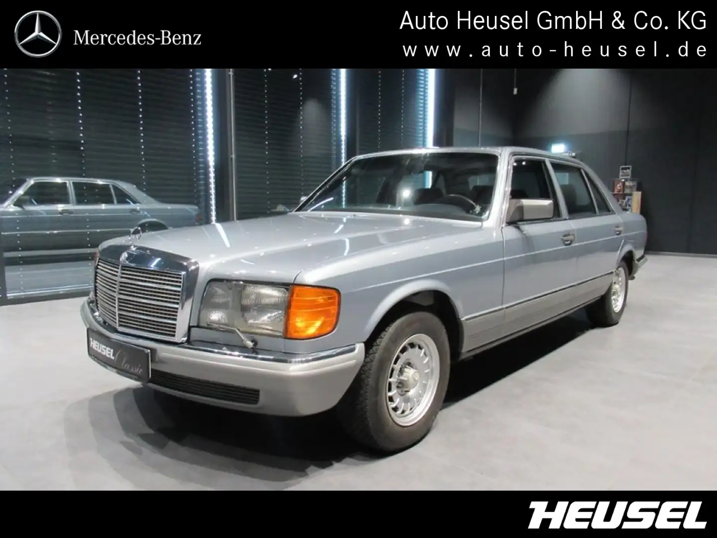 Mercedes-Benz 380 SEL (V126) *Vollausstattung*Sammlerfahrzeug* Albastru - 1