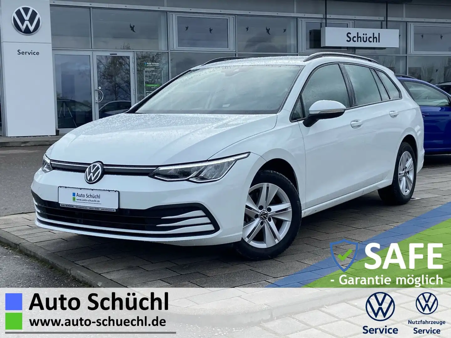 Volkswagen Golf Variant 2.0 TDI LIFE NAVI+LED+APP-CONNECT+A Weiß - 1