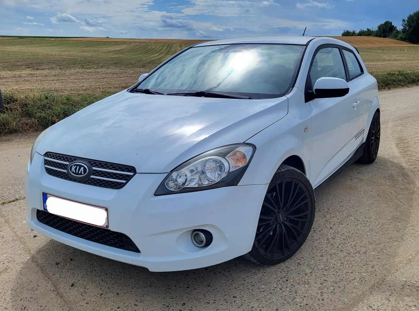 Kia Ceed / cee'd Ceed 1.6 CRDi 90 Spirit Blanc - 2
