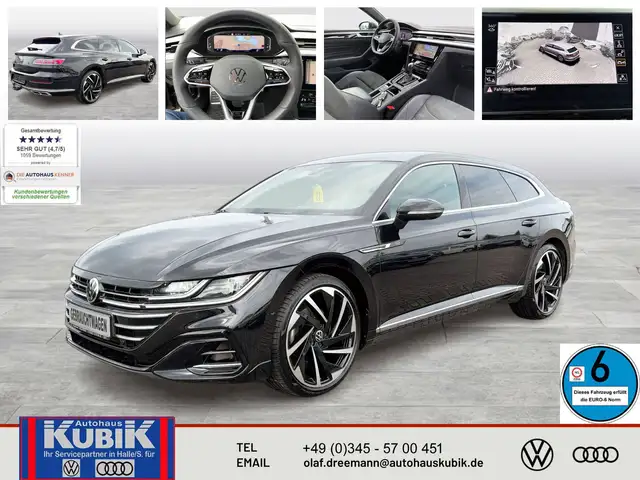 Volkswagen Arteon Shootingbrake 2.0 TDI R Line DSG+DCC+360 Ka