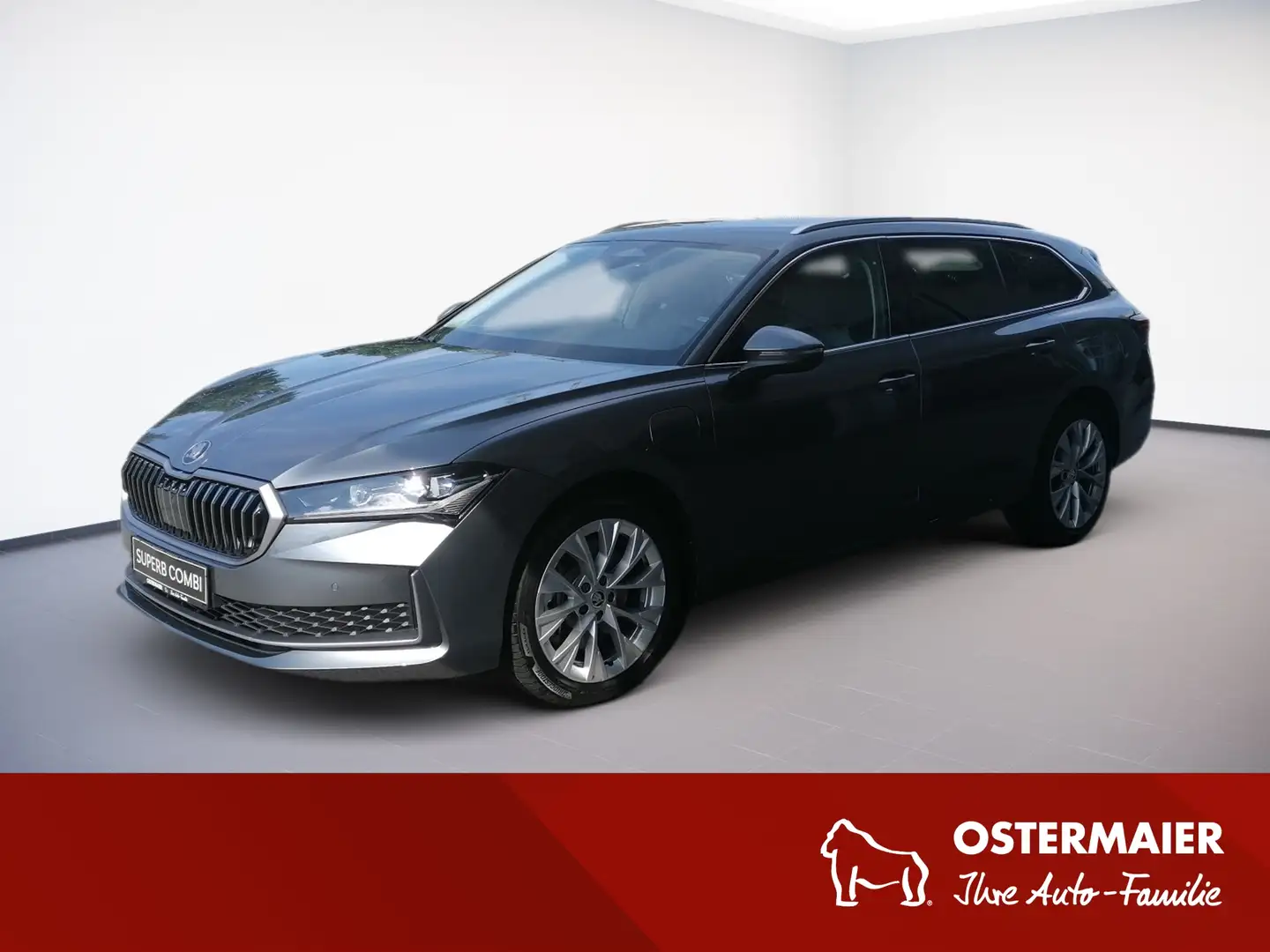 Skoda Superb Combi SELECTION 1.5TSI iV PLUG-IN.AHK.LICHT+SICHT Grau - 1