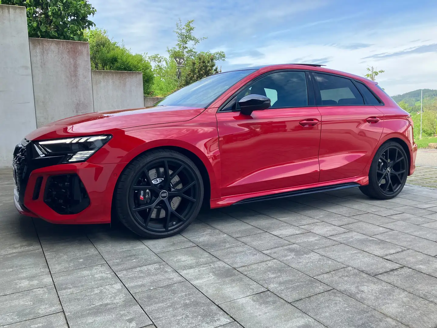 Audi RS3 RS3 TFSI Sportback quattro S tronic Červená - 2