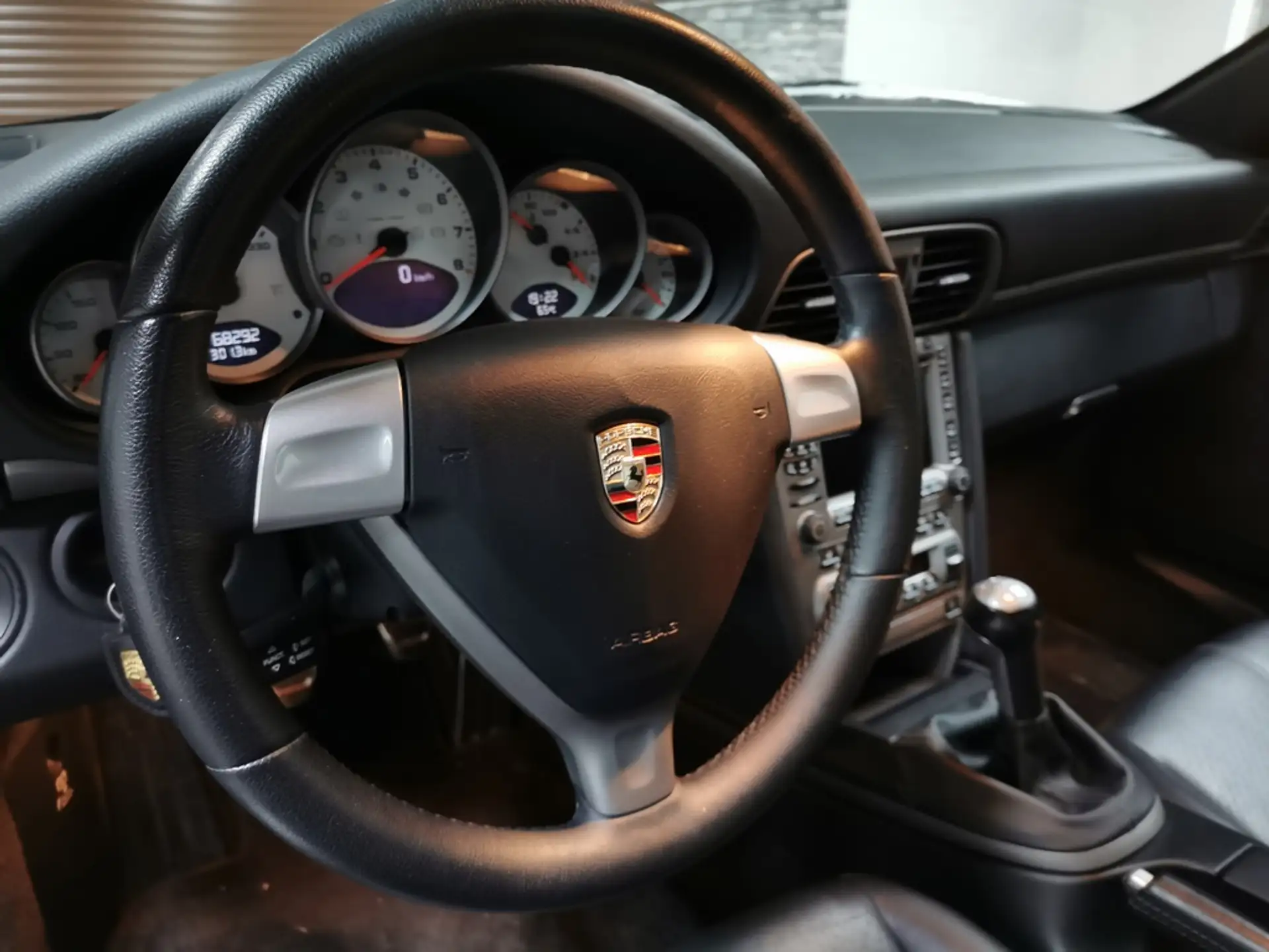 Porsche 911 911 Carrera 4 Coupe 2008 검정 사진 8
