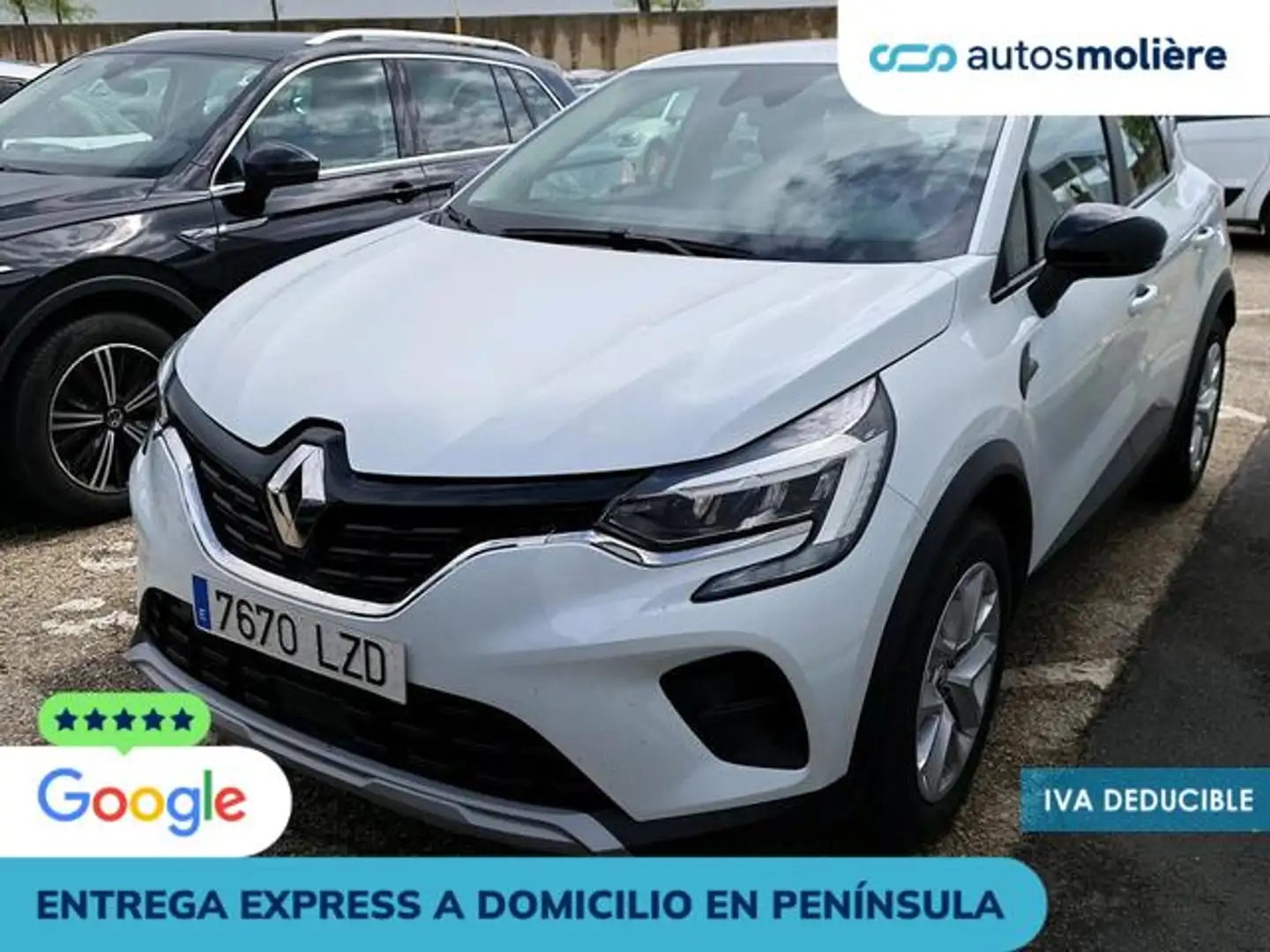 Renault Captur TCe Intens 74kW GLP Blanco - 1
