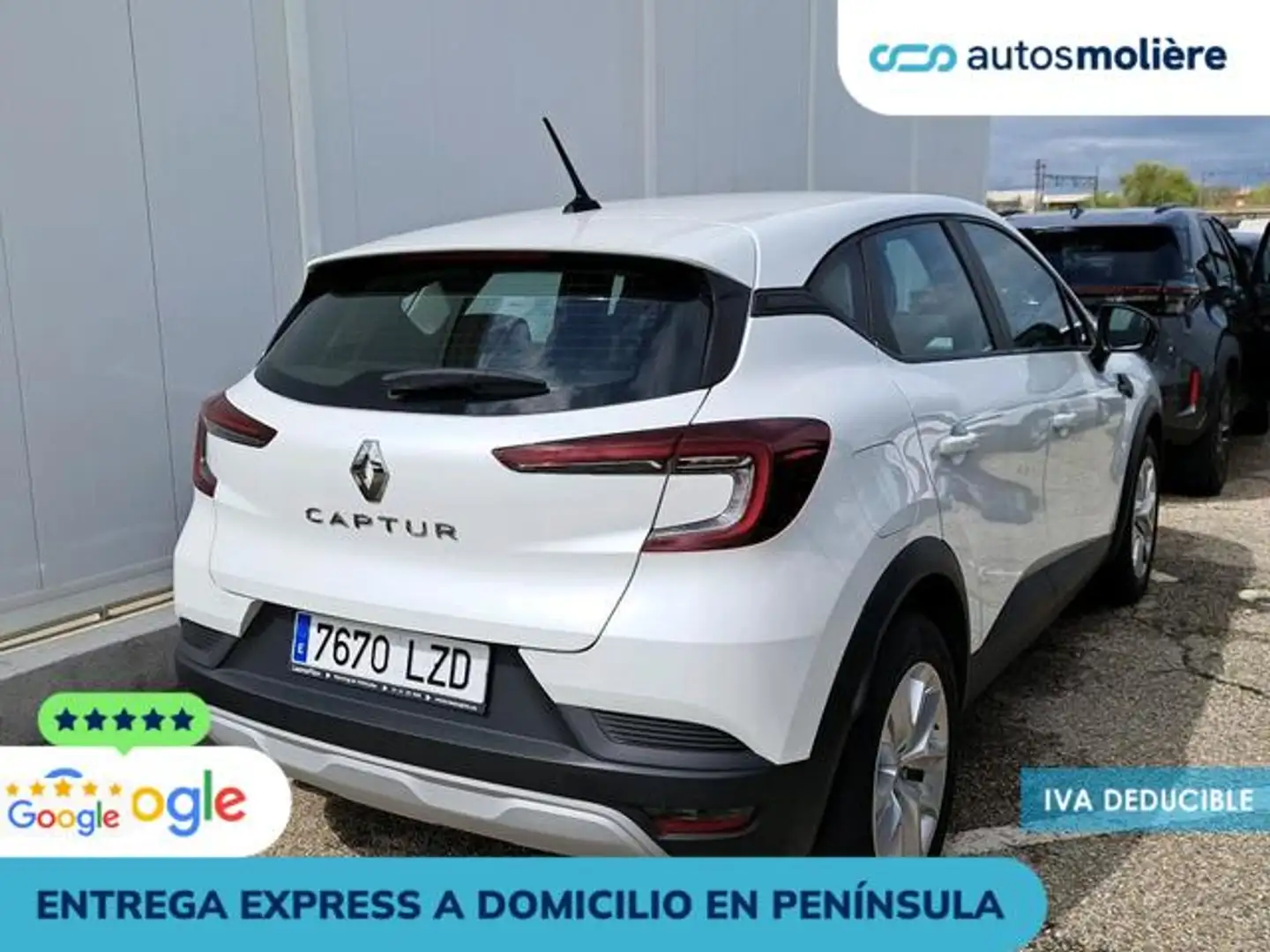 Renault Captur TCe Intens 74kW GLP Blanco - 2