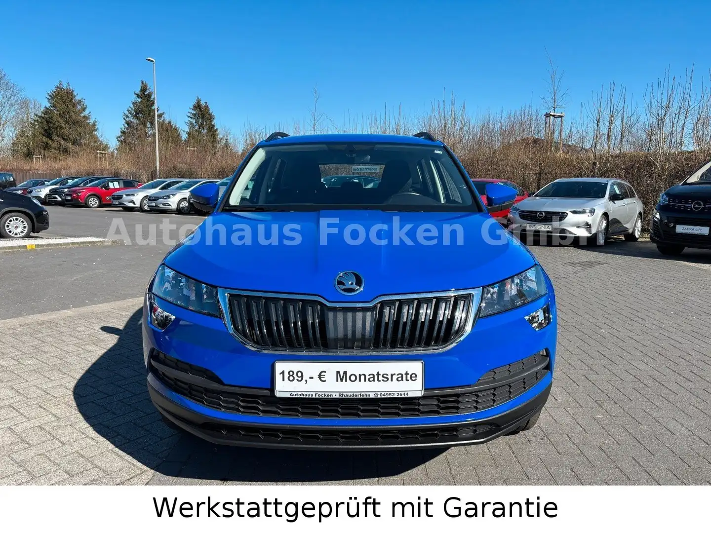 Skoda Karoq Ambition Automatik Bleu - 1