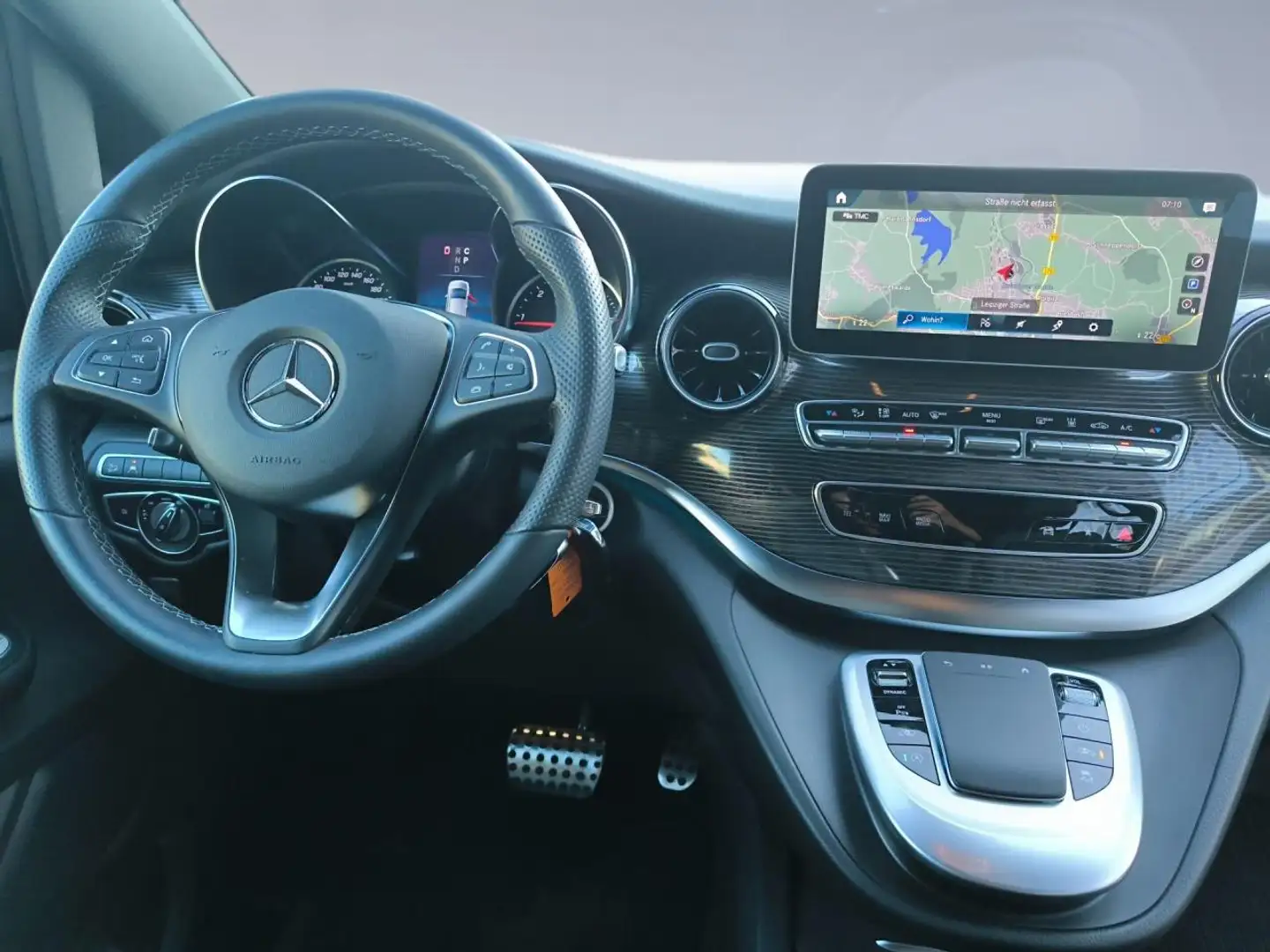 Mercedes-Benz V 250 d 4MATIC Lang el.Schiebe SpurW AHK Navi Argent - 2