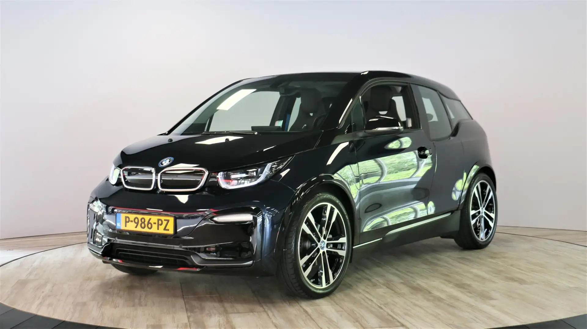 BMW i3 S Executive Edition 120Ah 42 kWh | Leer | Navi Blauw - 1