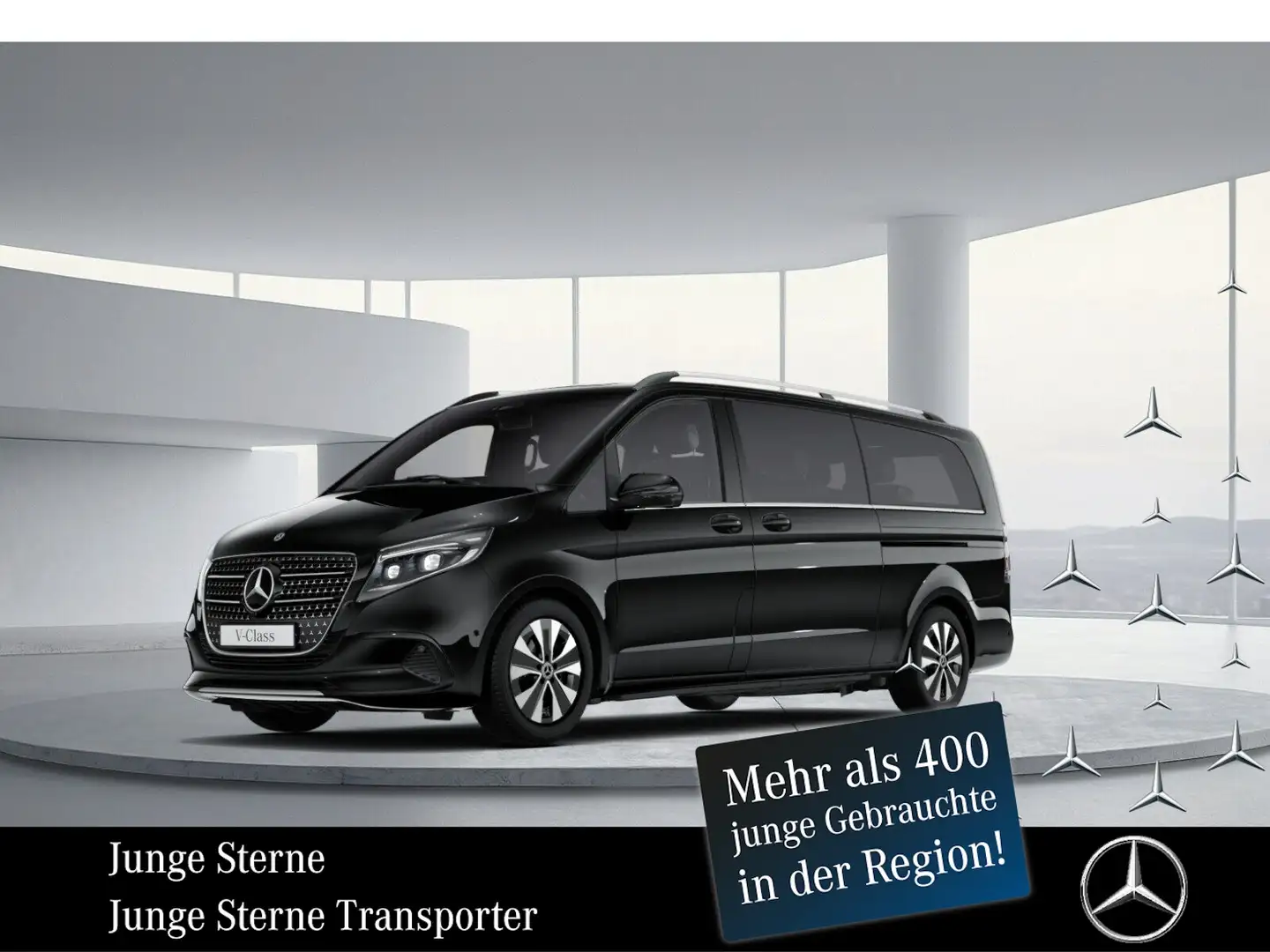 Mercedes-Benz V 300 V 300 d Extralang *AVANTGARDE*STHZ*KAMERA*MBUX* Schwarz - 1
