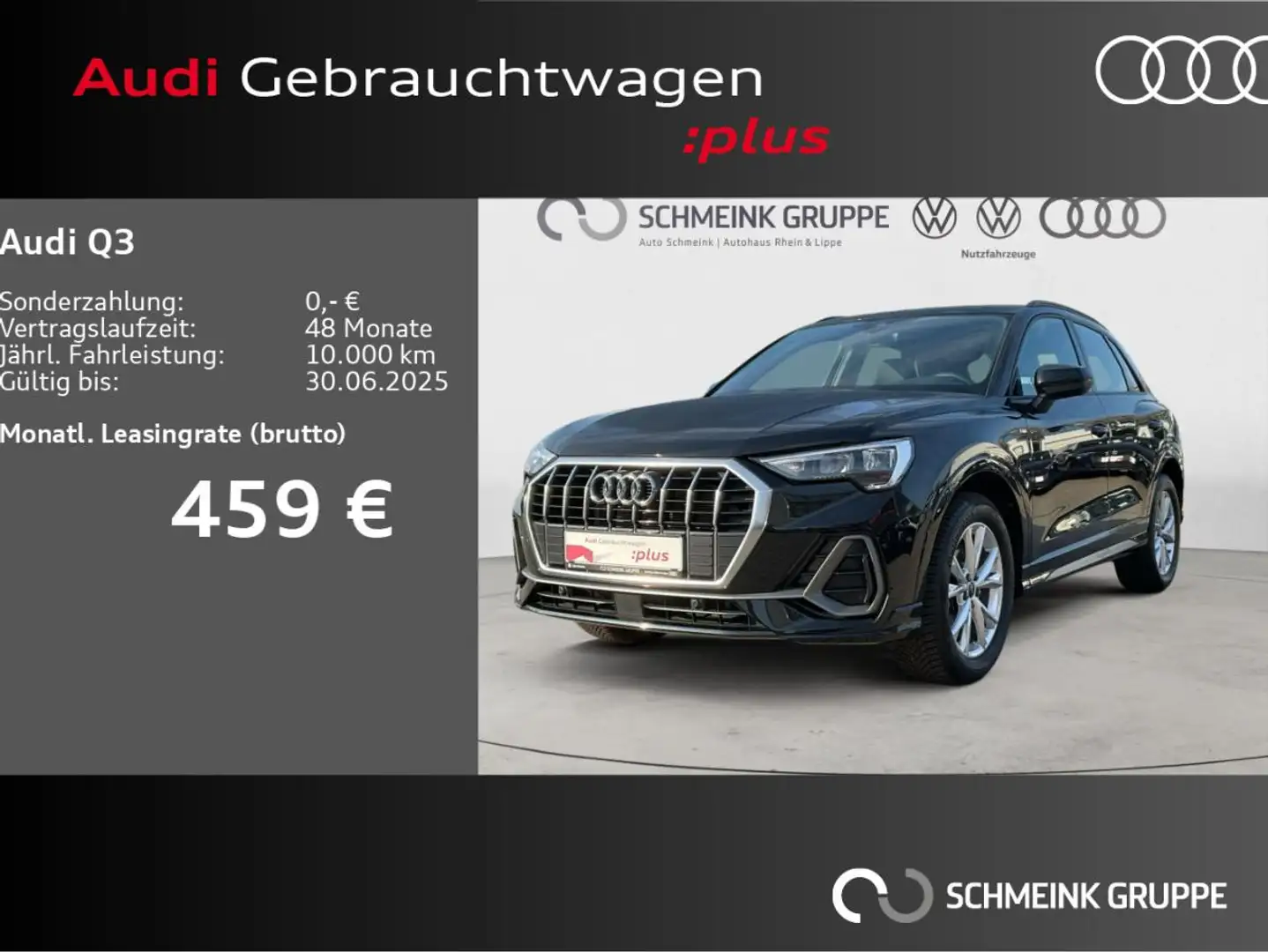 Audi Q3 35 TDI S line S tronic Business Drive Select Schwarz - 1