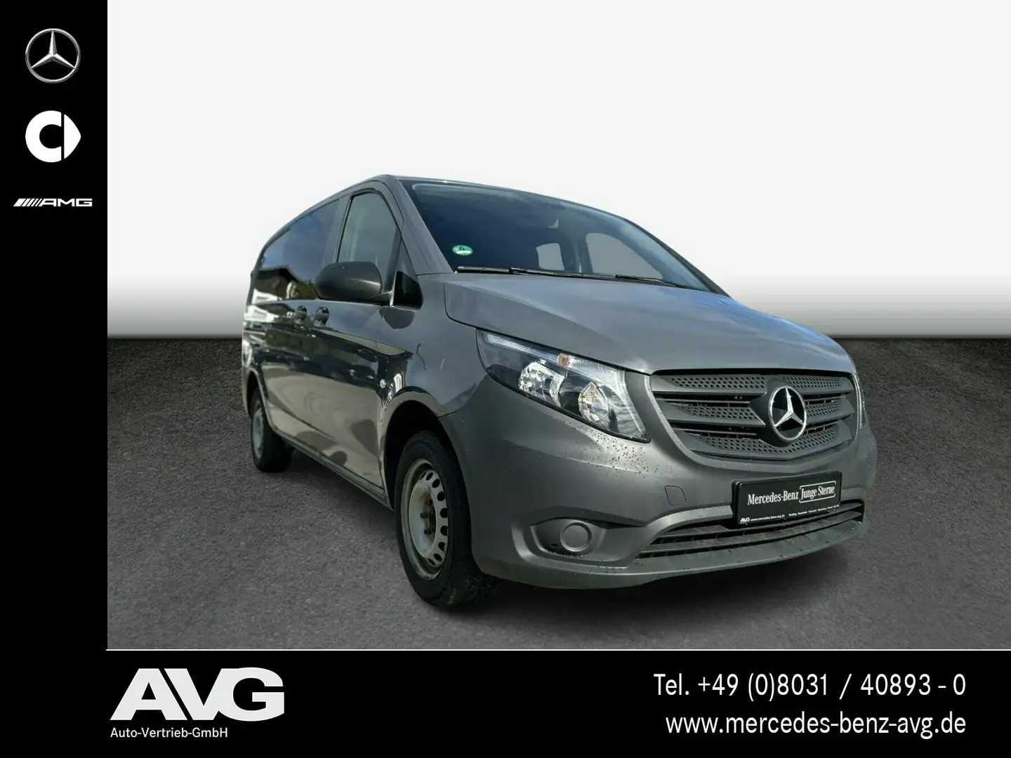 Mercedes-Benz Vito Vito 116 CDI Mixto Klima Navi RFK AHK 5-Sitzer Grau - 2