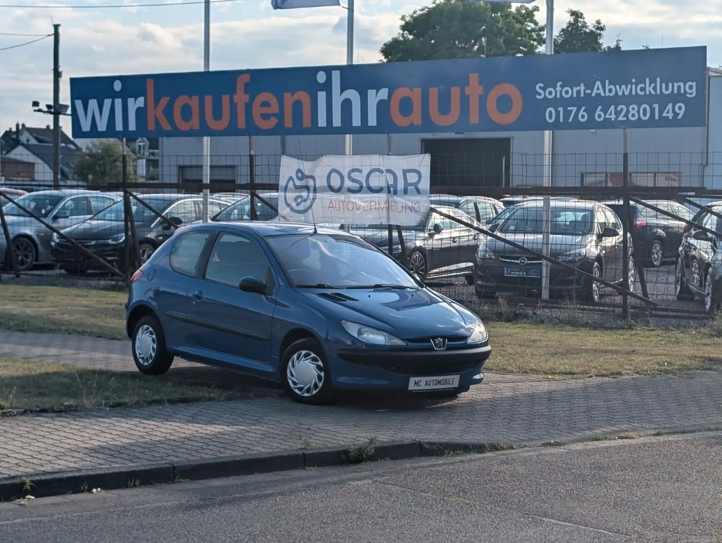Peugeot 206 Grand Filou Cool*KLIMA*RADIO-CD*ZV-FUNK !! Blau - 1