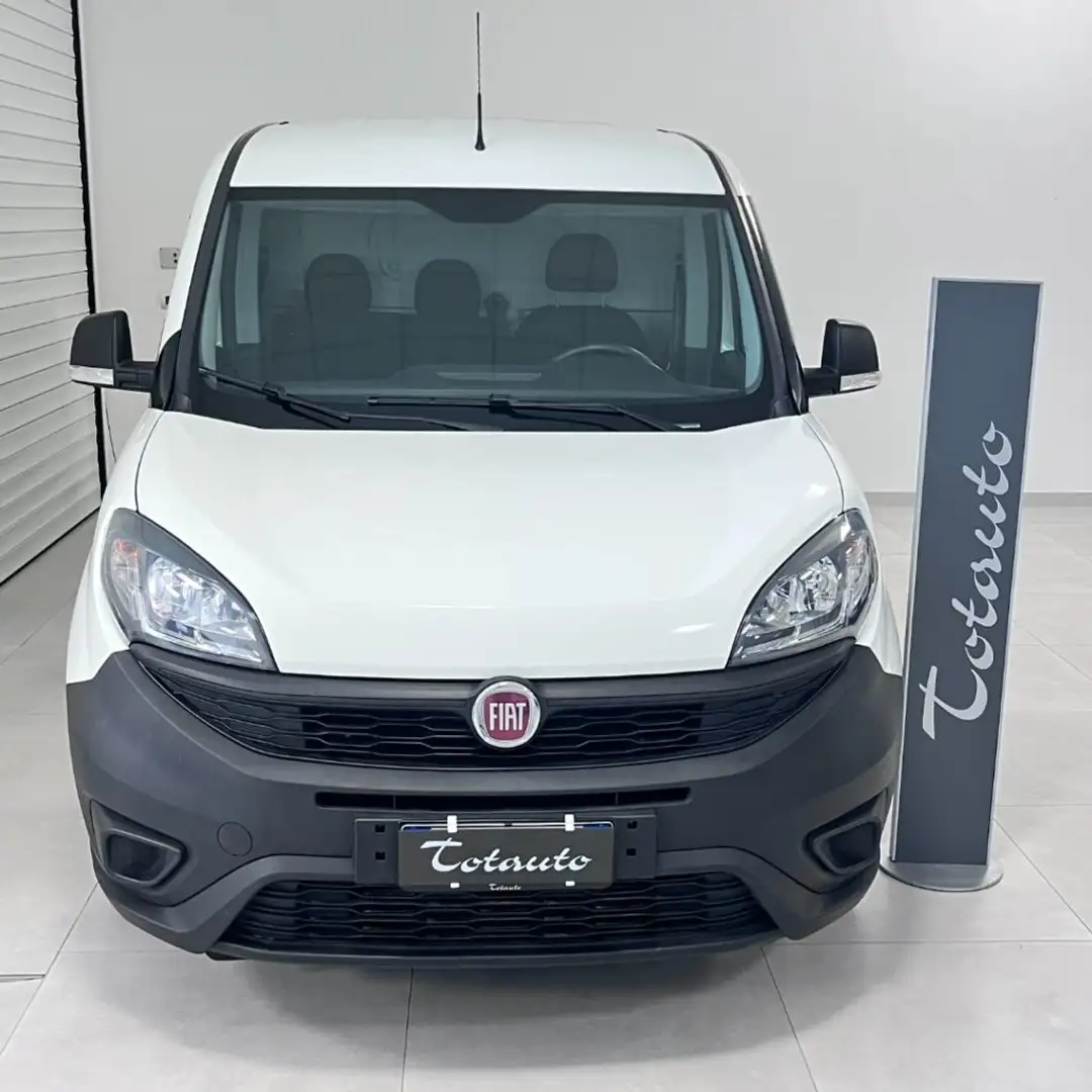 Fiat Doblo Doblò 1.6 MJT 105CV S&S PL-TN Cargo Lounge Blanc - 2