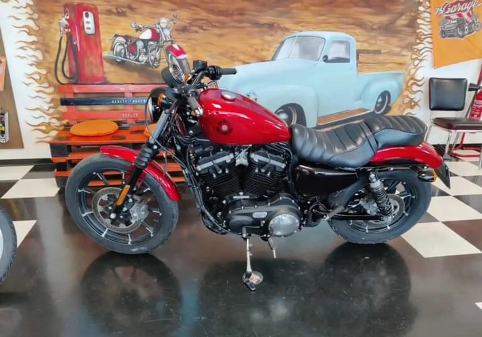 Harley-Davidson Iron 883 Abs iniezione Rojo - 2