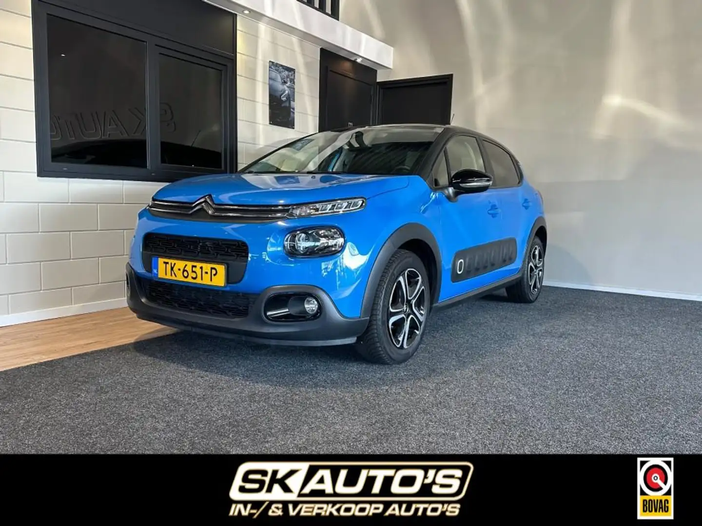 Citroen C3 1.2 PT S&S FEEL ED. NAP l ECC l CRUISE l CARPLAY l Bleu - 1