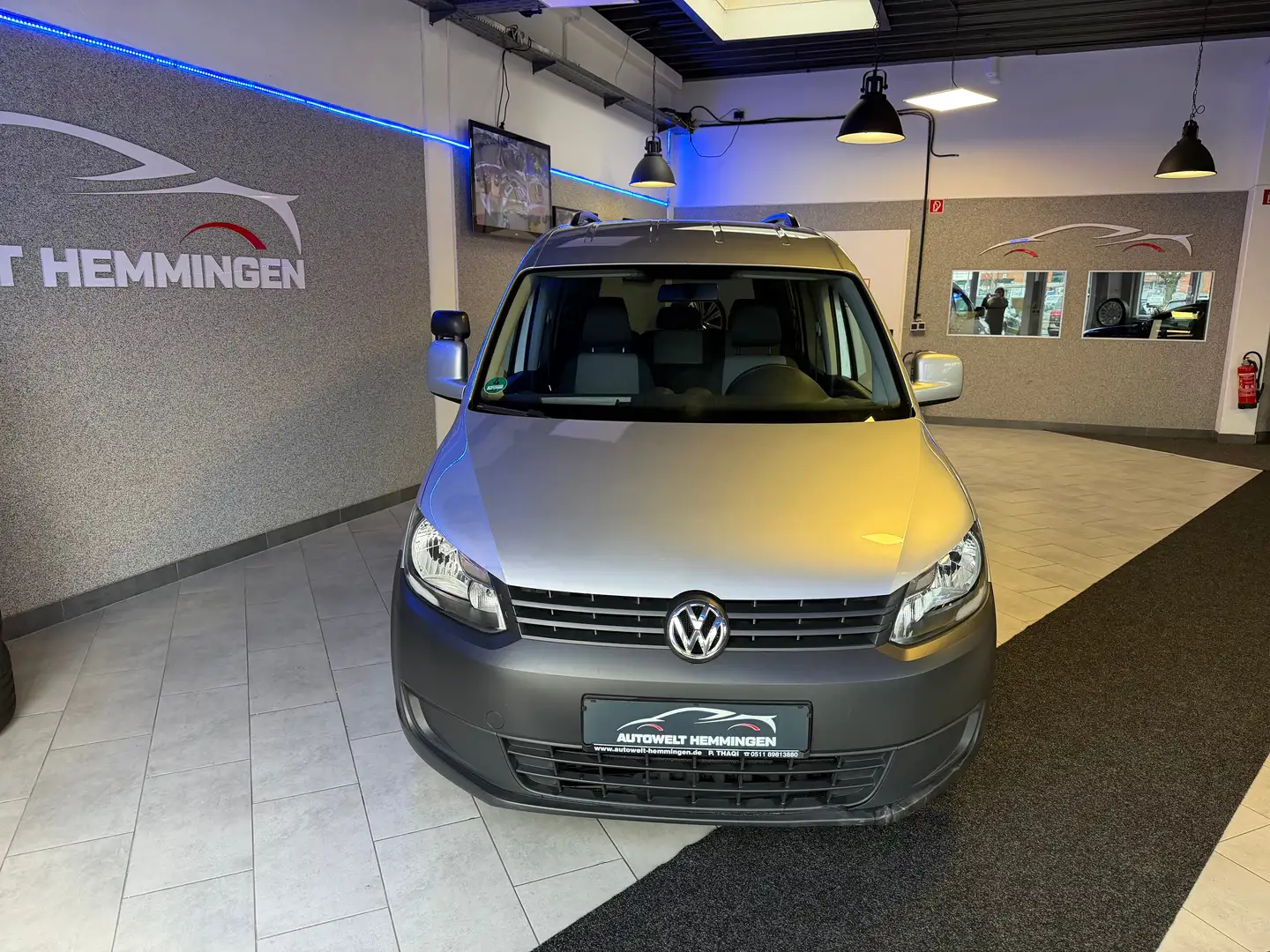 Volkswagen Caddy 1.2 Trendline*TÜV NEU*12M.Garantie*Finanzierung Silber - 2