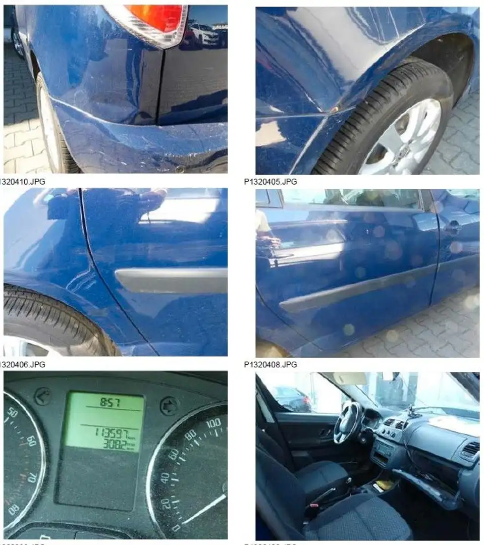 Skoda Roomster Fresh 1 HAND FAHRBEREIT ! Blau - 2