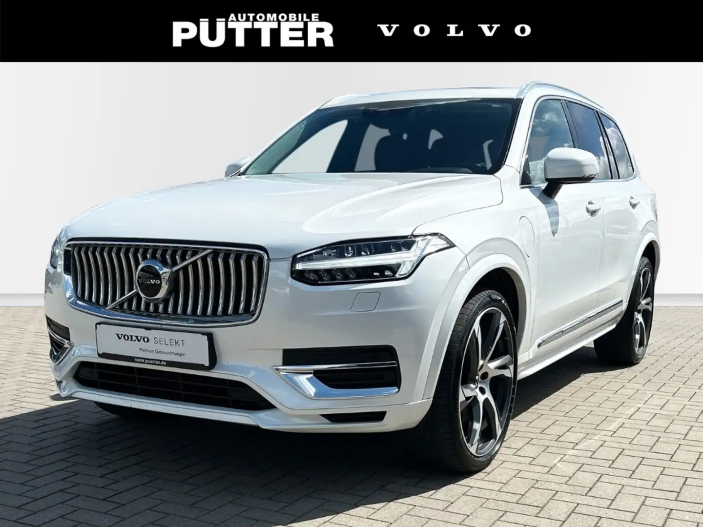 Volvo XC90 Recharge T8 AWD Inscription Expression 7-Sitzer 22 White - 1