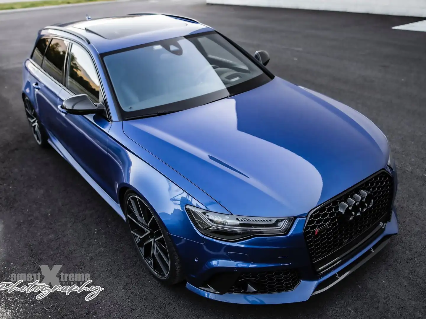Audi RS6 Dyn.+ VOL: FullCarbon*Pano*B&O*Soft-close*Ceramic* Blauw - 2