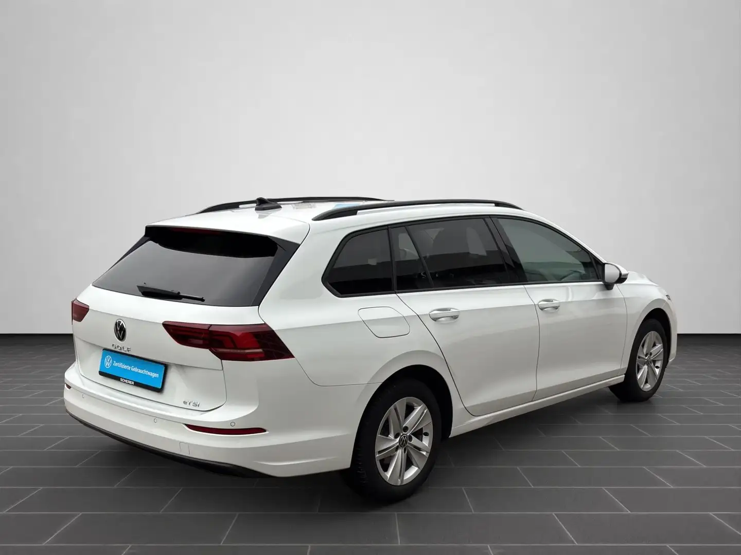 Volkswagen Golf Variant Golf VIII Variant 1.5 eTSI DSG NAVI AHK ACC PDC Weiß - 2