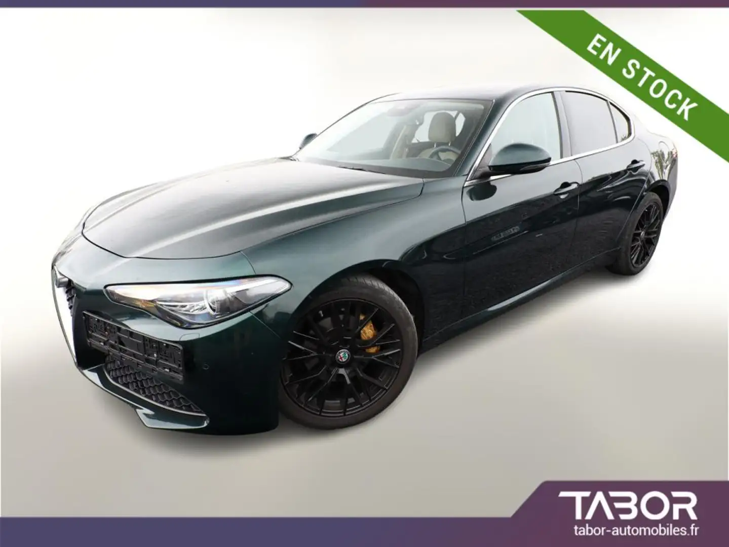 Alfa Romeo Giulia 2.2 Turbo 190 AT8 Ti Cuir GPS Verde - 1