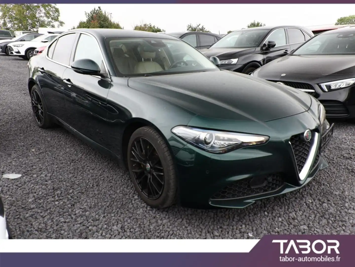 Alfa Romeo Giulia 2.2 Turbo 190 AT8 Ti Cuir GPS Verde - 2