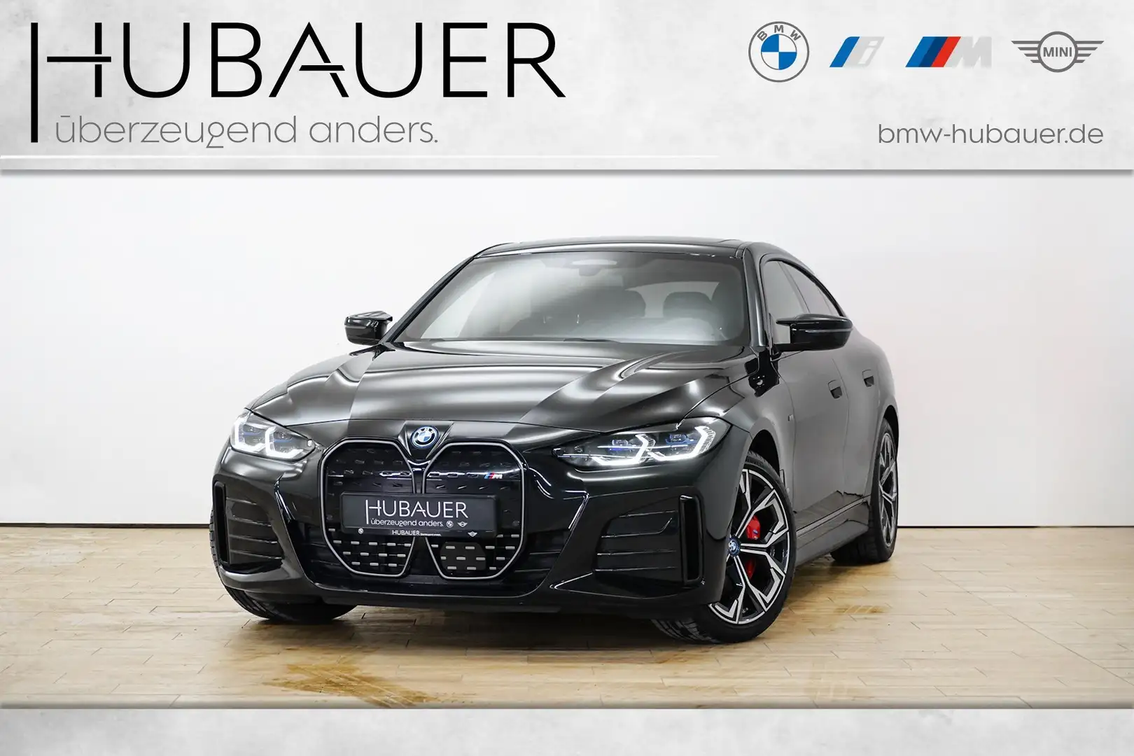 BMW i4 M50 Gran Coupé [M Sport, LC Prof., Laser] Schwarz - 1