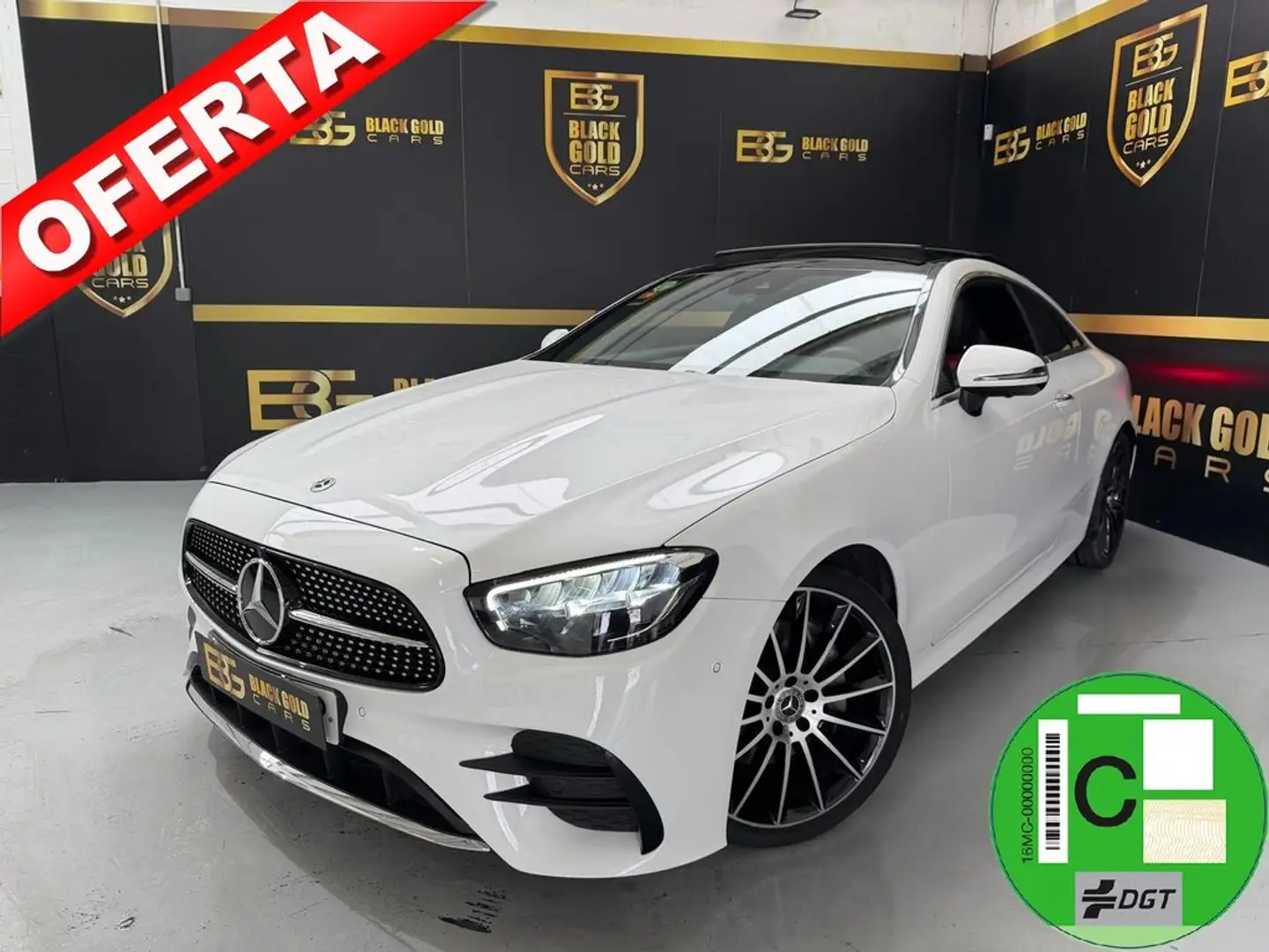 Mercedes-Benz E 220 Coupé d Blanco - 1