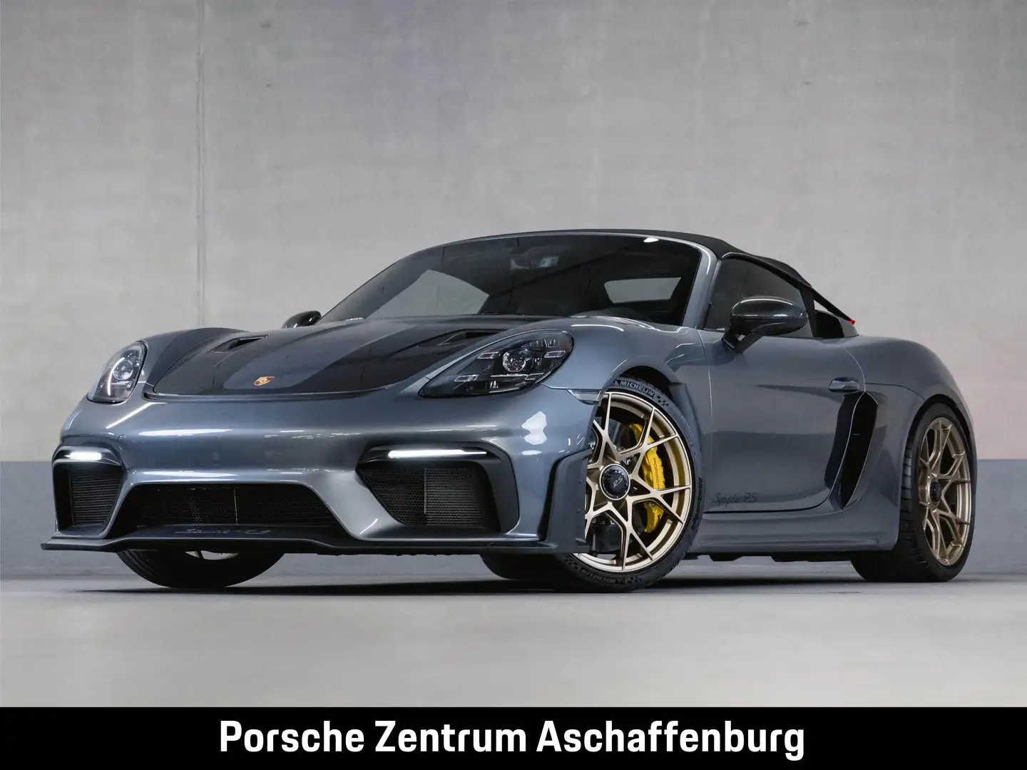 Porsche 718 Spyder RS Weissach-Paket Carbonumfänge Gris - 1
