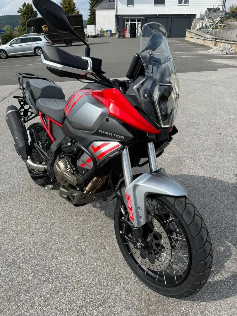 QJ Motor SRT 600 SX ABS Versand deutschlandweit 100€ Rot - 2