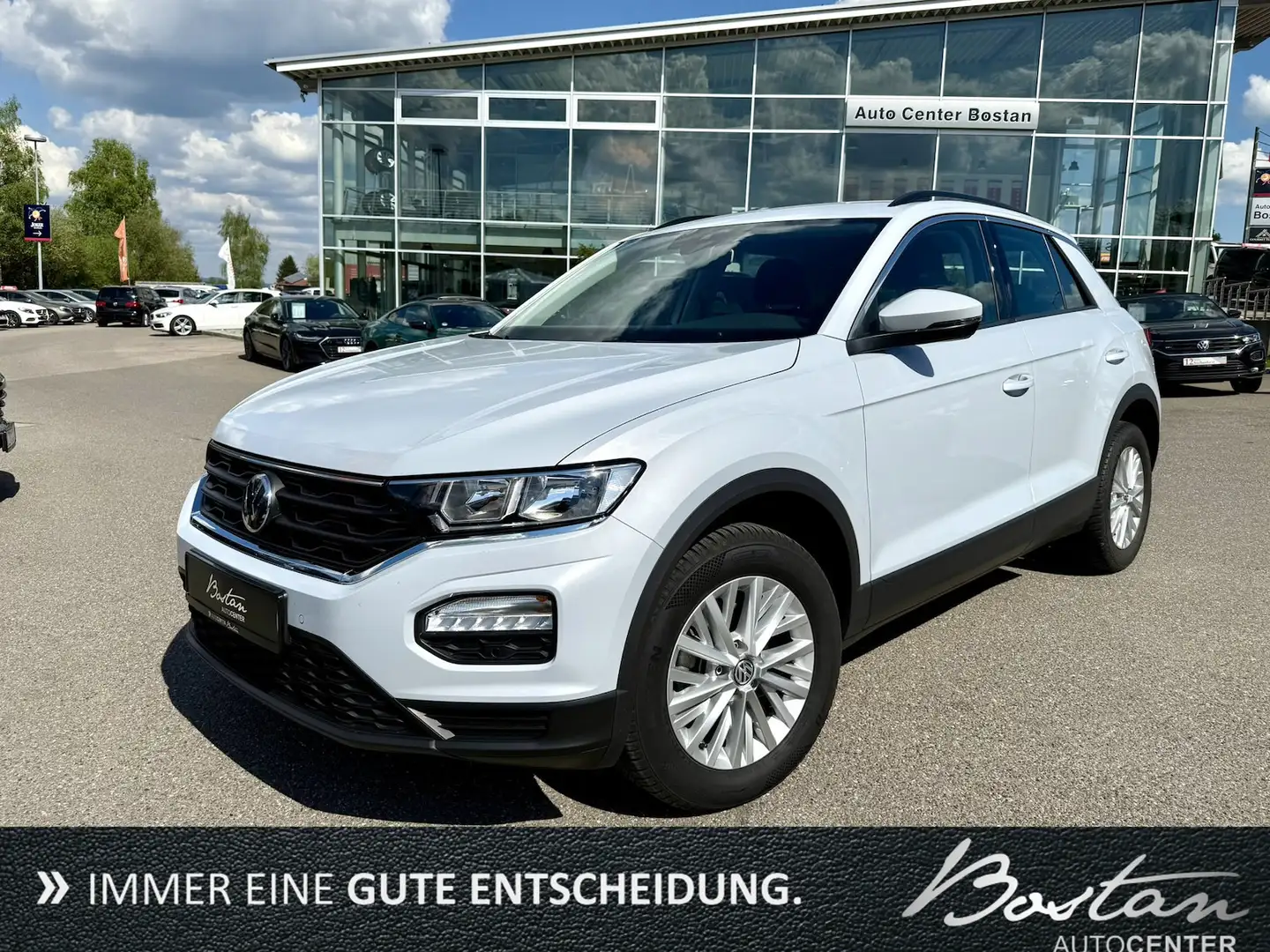 Volkswagen T-Roc 1.5 TSI/DSG/SCHECKHEFT/1.HAND/PDC/ACC/AHK Blanco - 1