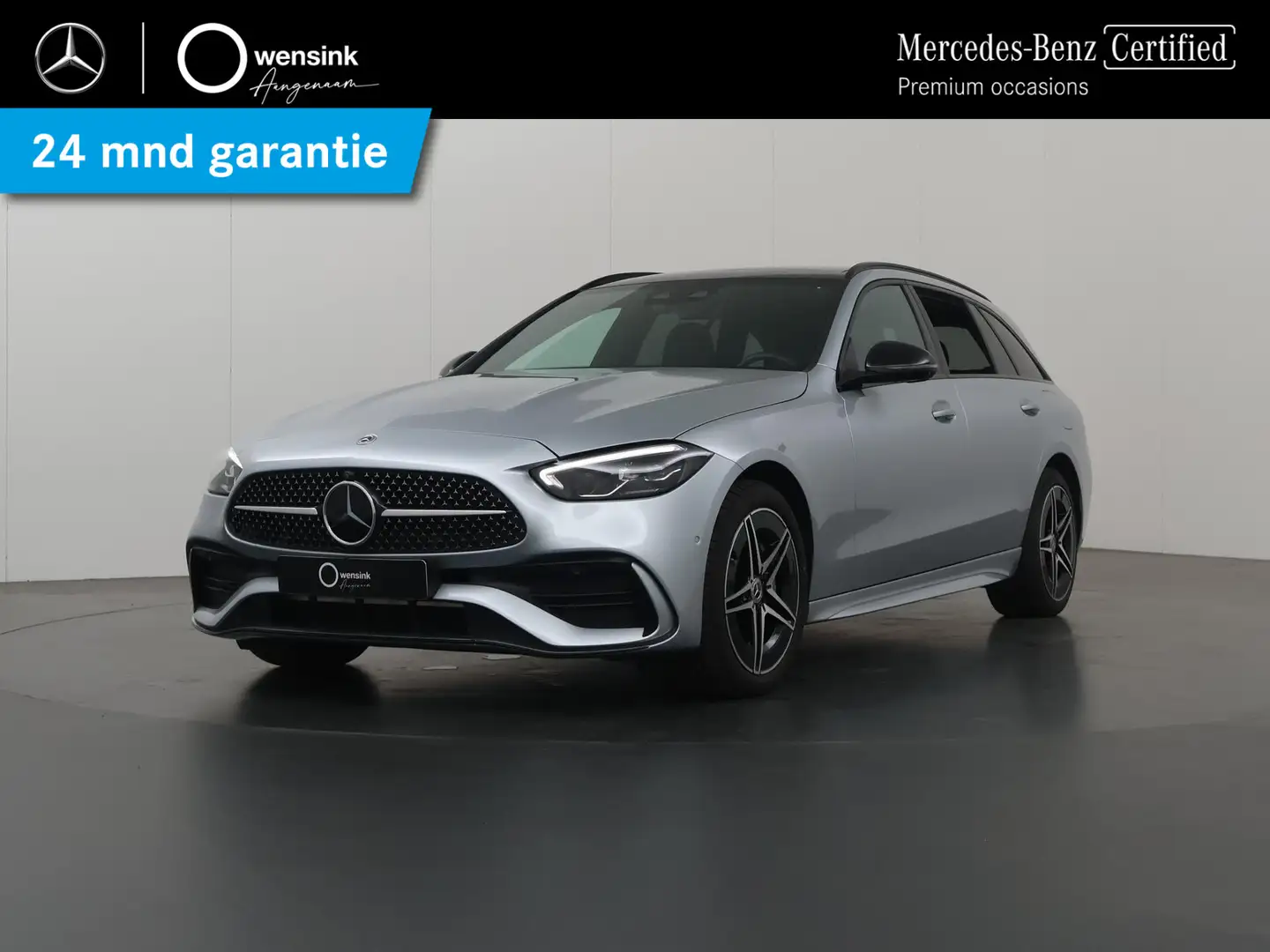 Mercedes-Benz C 300 300e AMG Line | Night | Panoramadak | 360 graden c Grijs - 1