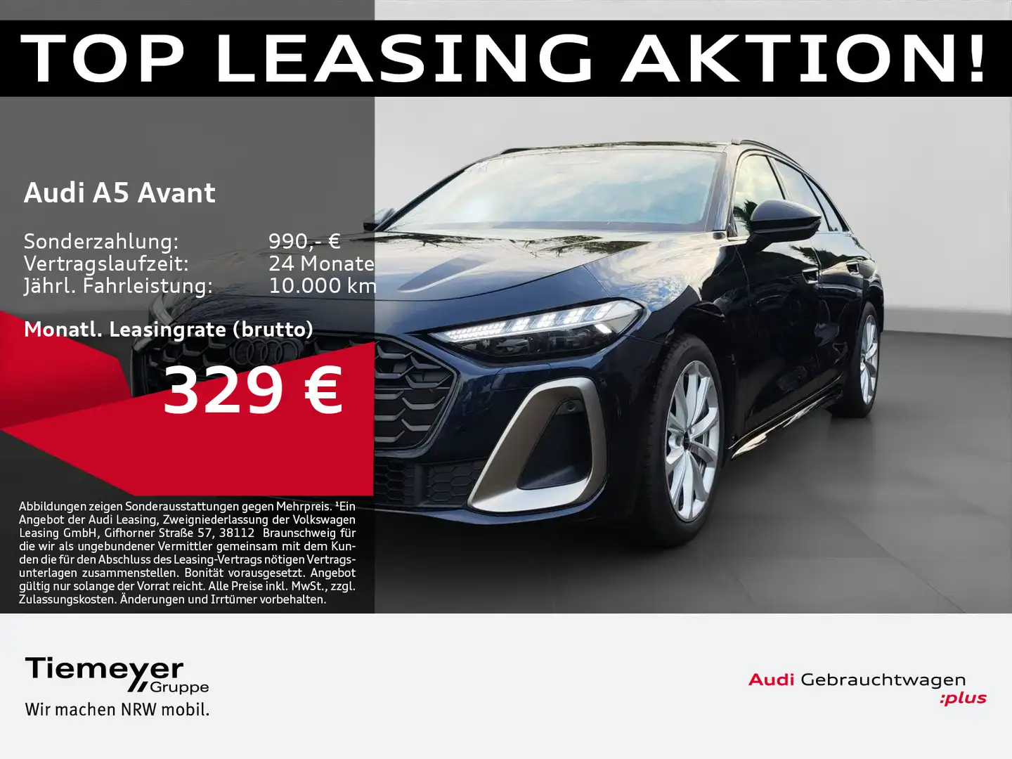 Audi A5 TDI S LINE EDITION 1 UPE76 LM19 AHK HuD Blau - 1