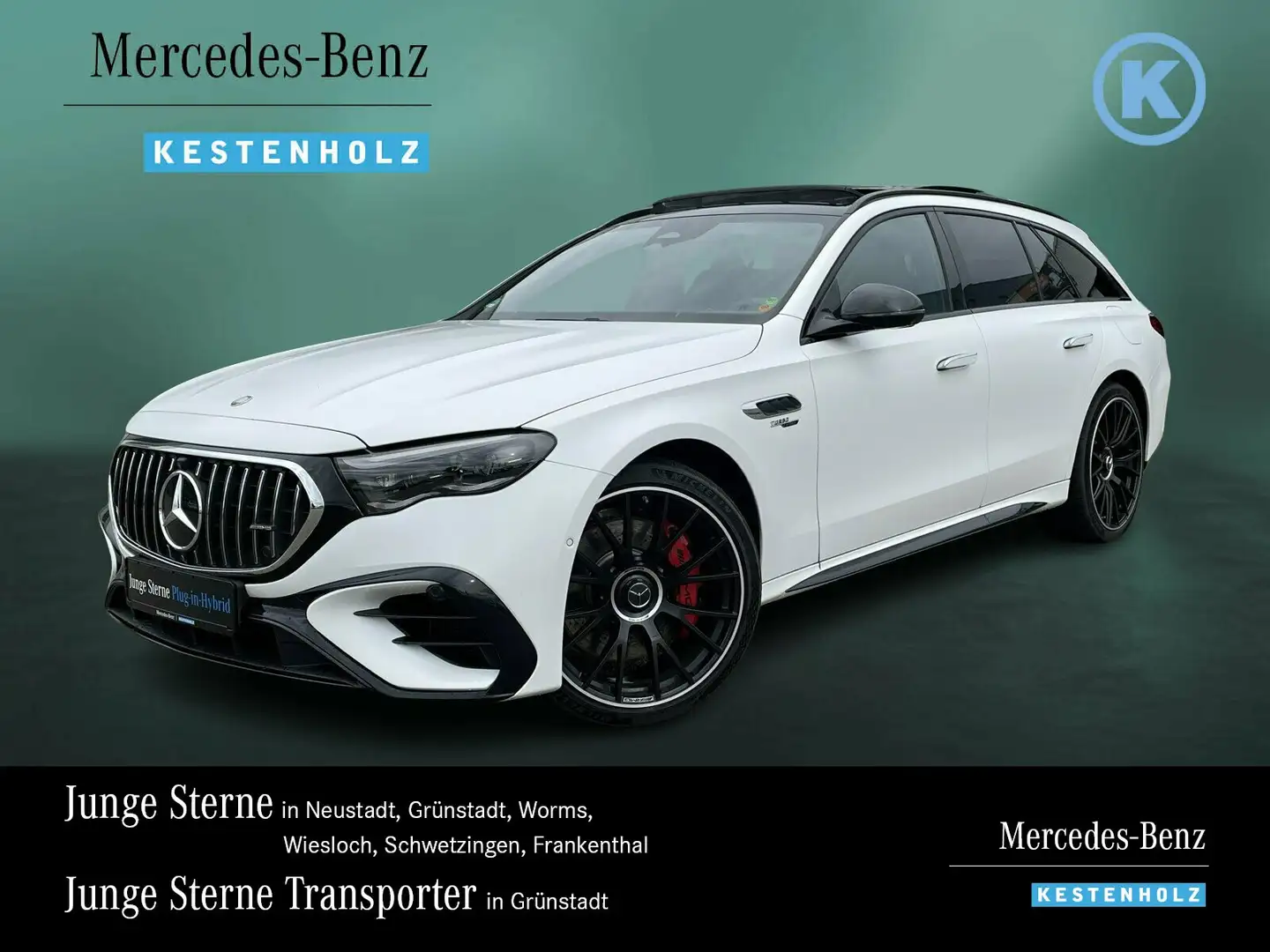 Mercedes-Benz E 53 AMG E 53 AMG T NP€153k+PANO+SUPERSCRN+PERF.SITZ+360° Weiß - 1