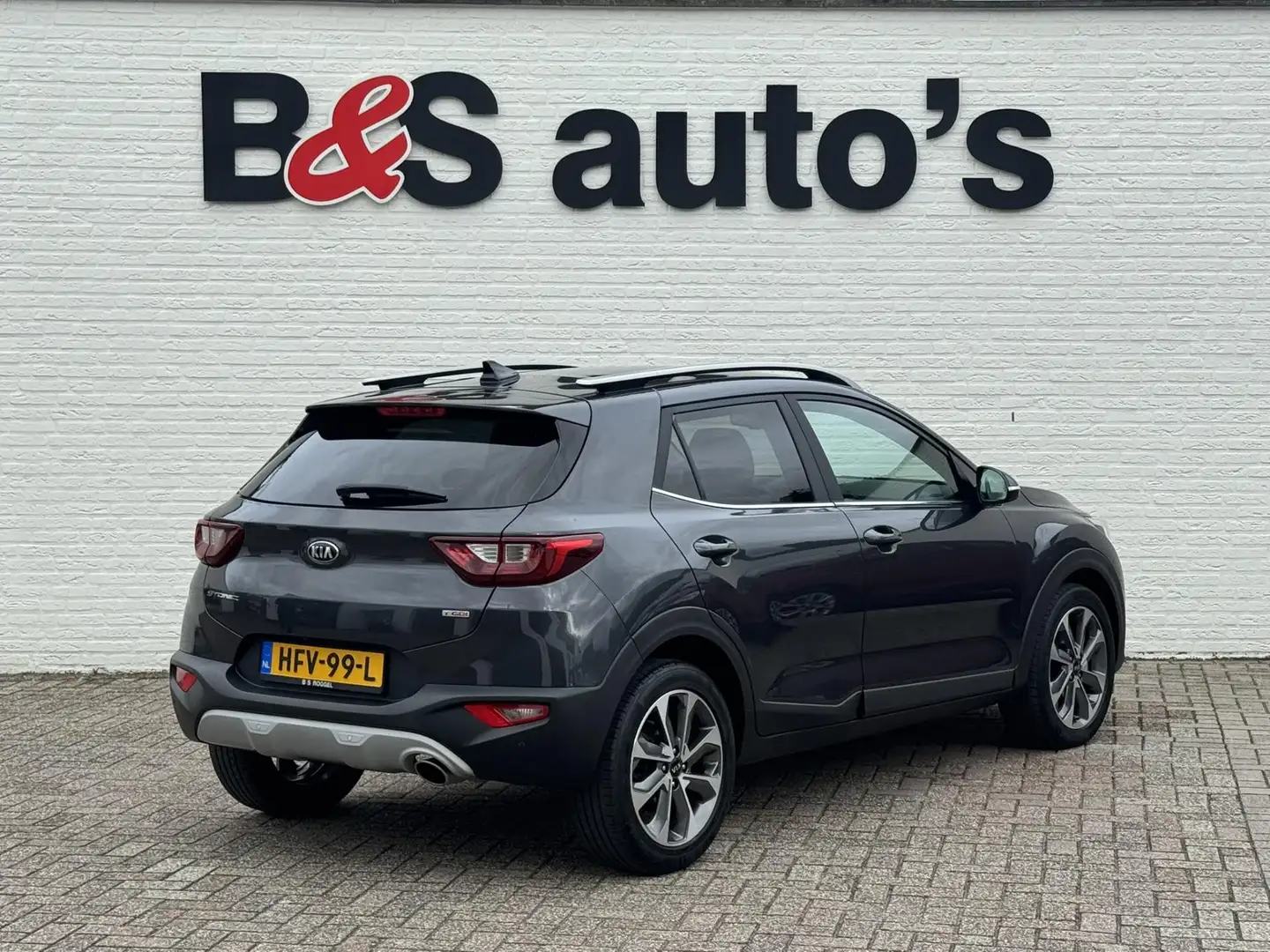 Kia Stonic 1.0 T-GDi ExecutiveLine Automaat Leder Camera Stuu Grijs - 2