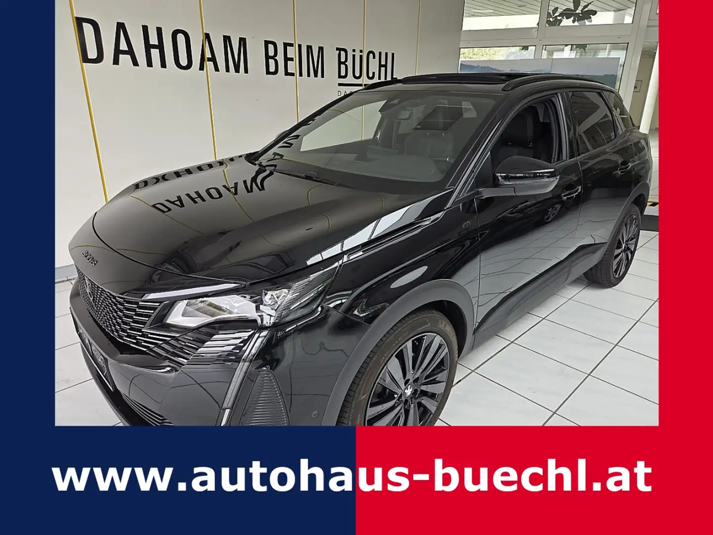 Peugeot 3008 PureTech 130 EAT8 GT Schwarz - 1