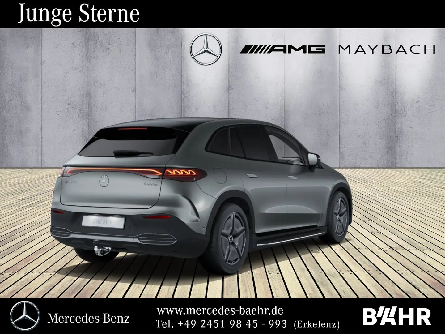Mercedes-Benz EQE SUV EQE 350 4M SUV AMG/Pano/AHK/ FLEX-BONUS 3.850 € Grau - 2
