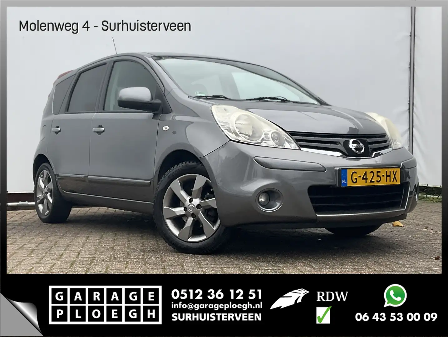 Nissan Note 1.4 Connect Edition Hoge instap Airco Cruise Grau - 1