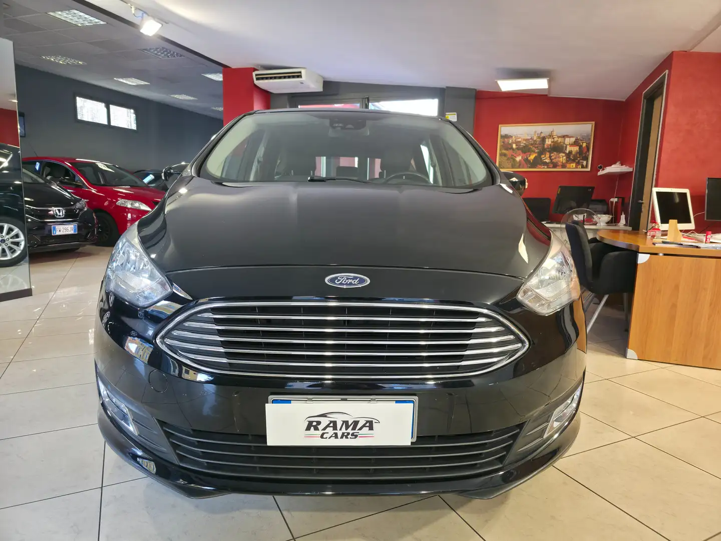 Ford C-Max III 1.6 Titanium Gpl 120cv Zwart - 2