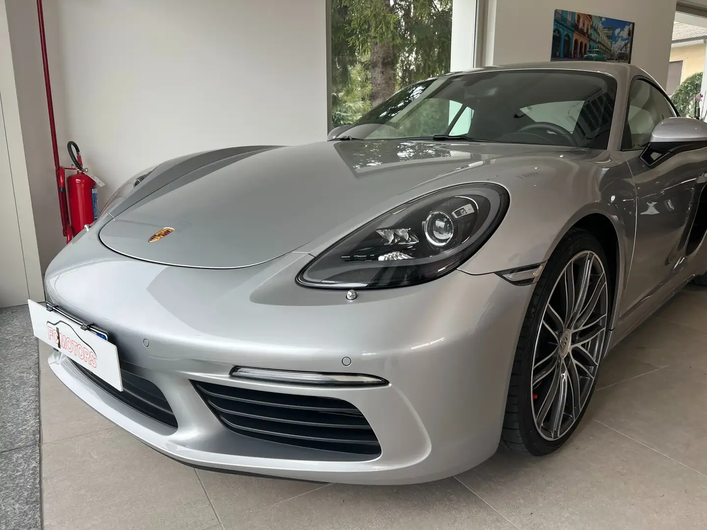 Porsche Cayman 718 Cayman 2.0 300cv pdk Grigio - 2