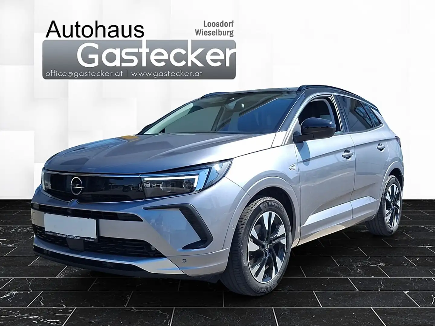 Opel Grandland Ultimate 1,5 Diesel Automatik Argent - 1