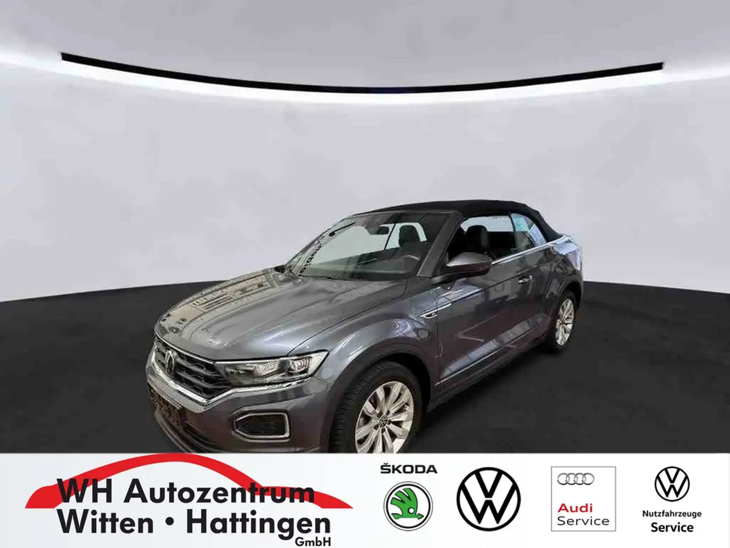Volkswagen T-Roc Cabriolet 1.5 TSI DSG R-Line GJ-REIFEN LED BLUE... Grau - 1