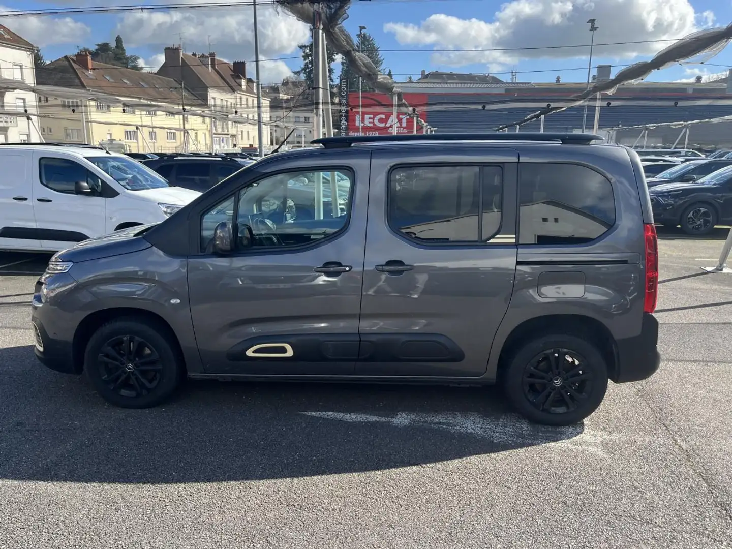 Citroen Berlingo III TAILLE M 1.5 BlueHDi 130 S\u0026S Shine ABEC G Gris - 2