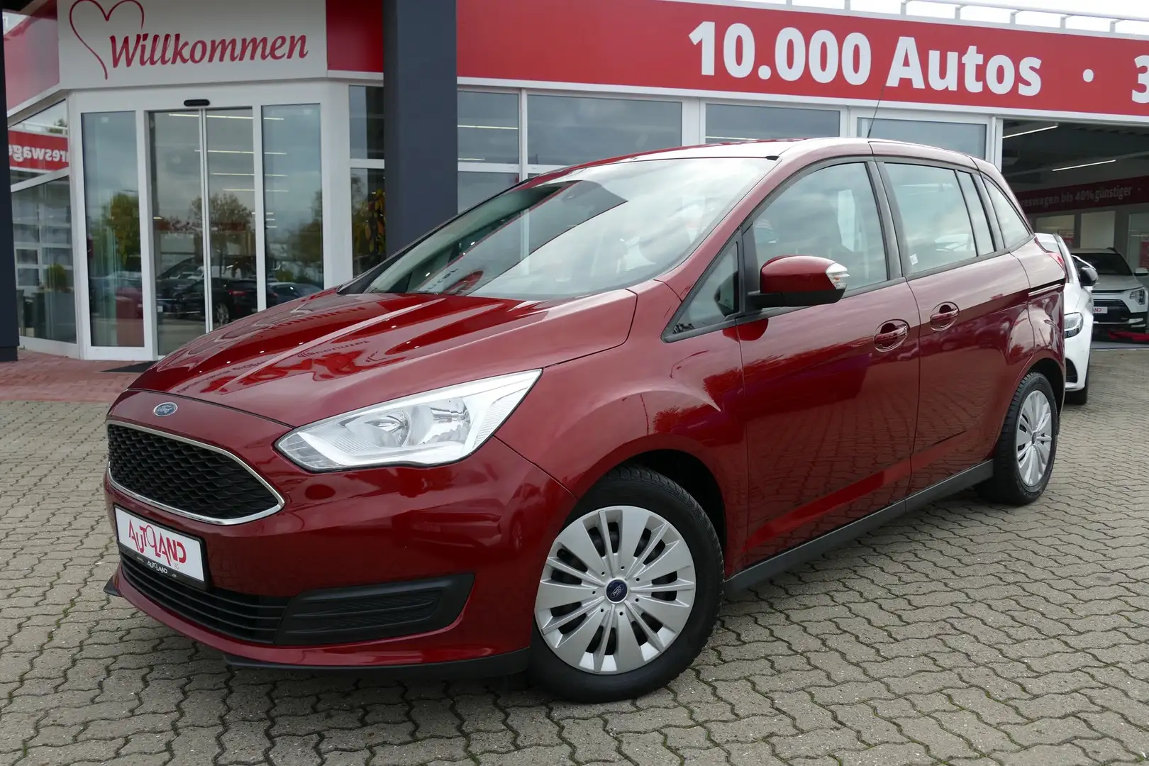 Ford Grand C-Max Grand C-MAX 1.0 Sitzheizung AHK PDC Klima Rot - 2
