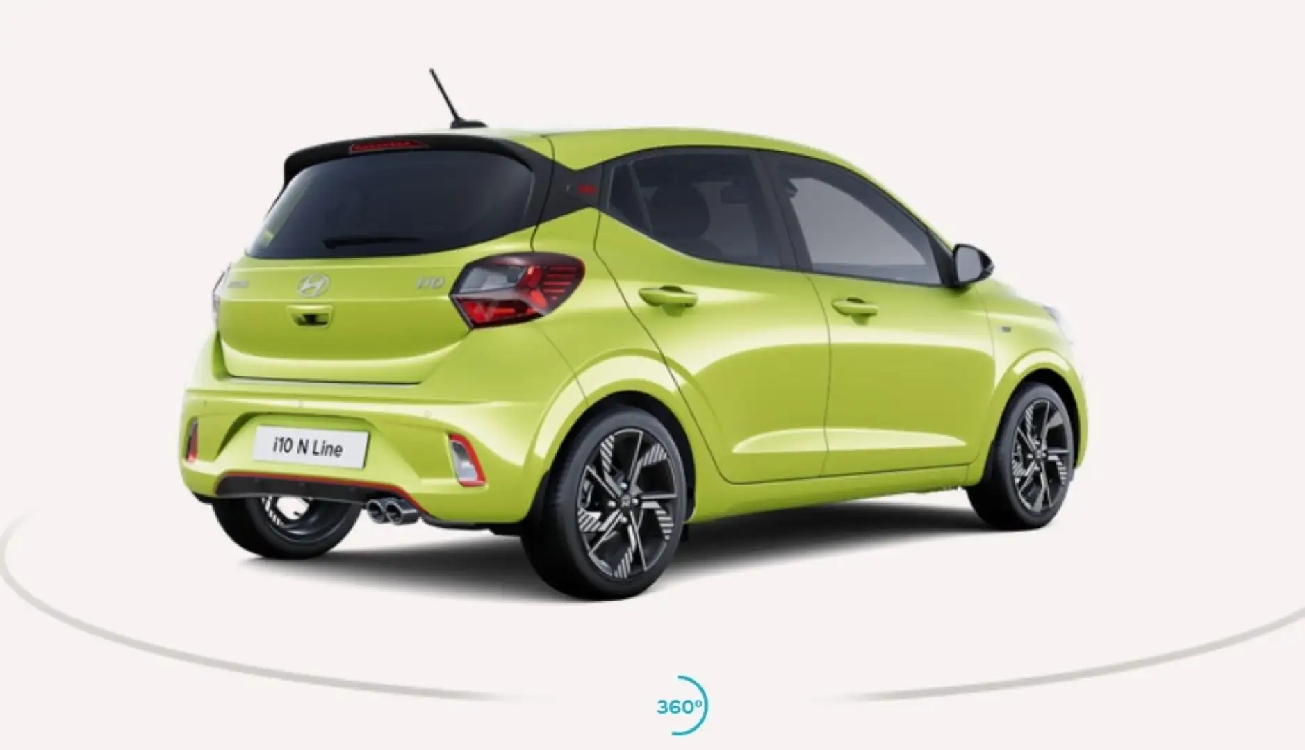 Hyundai i10 N Line*Navi*RKam*SitzHeiz*Tempomat*Klima Jaune - 2