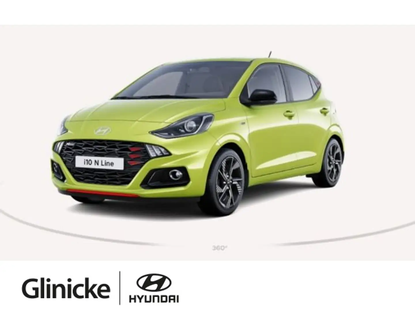 Hyundai i10 N Line*Navi*RKam*SitzHeiz*Tempomat*Klima Jaune - 1