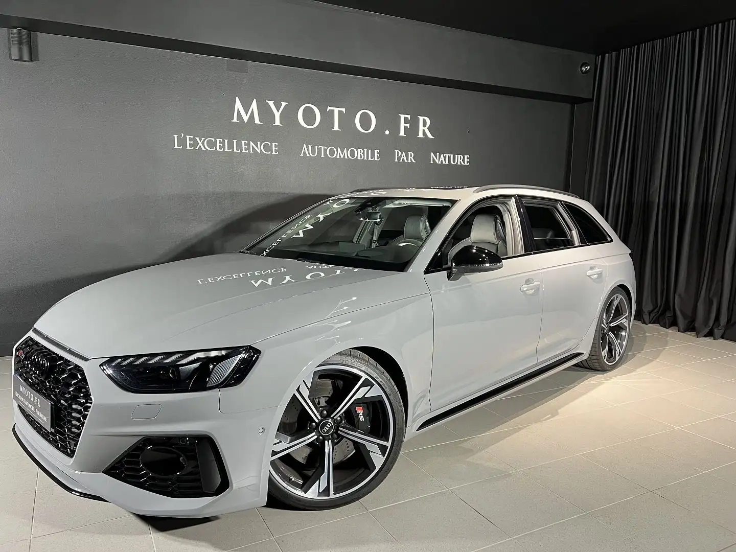 Audi RS4 2.9 V6 TFSI 450CH QUATTRO TIPTRONIC 8 Gris - 1
