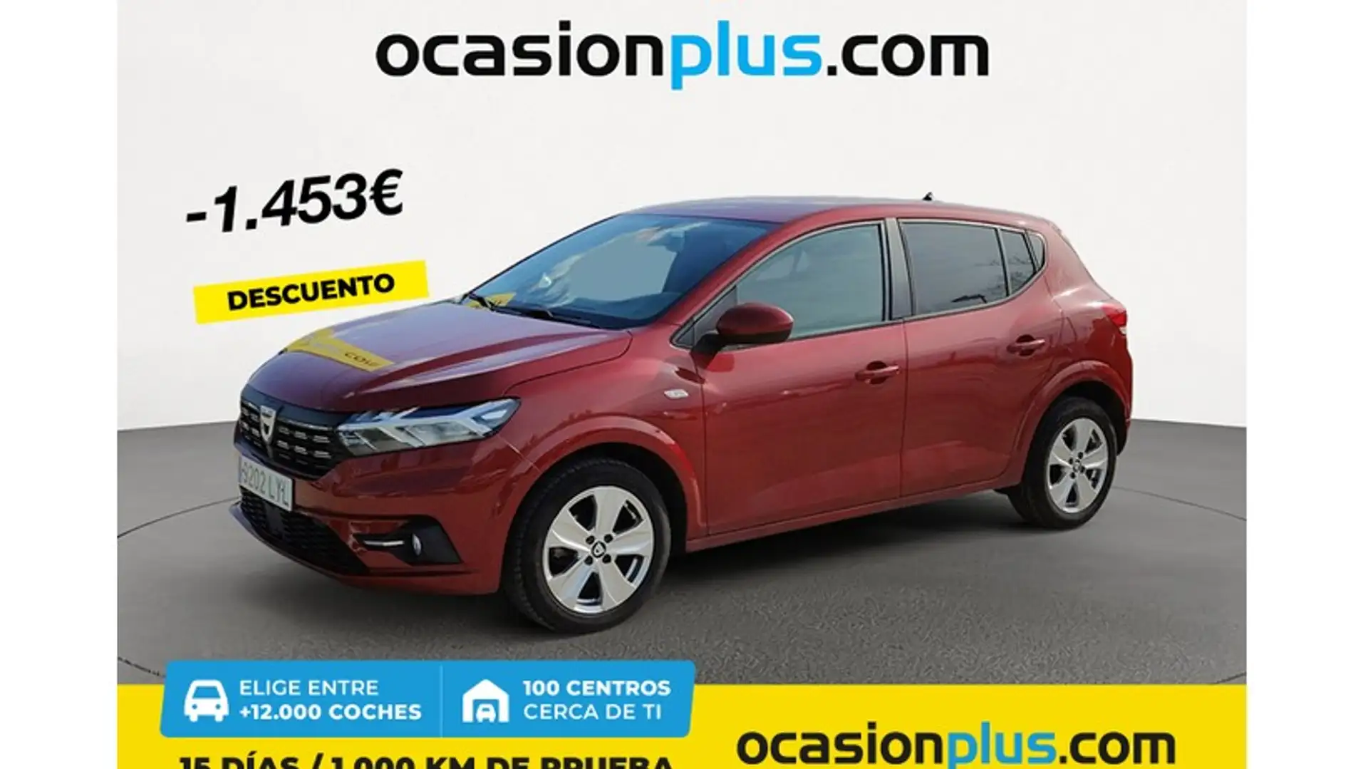 Dacia Sandero ECO-G Comfort 74kW Rojo - 1