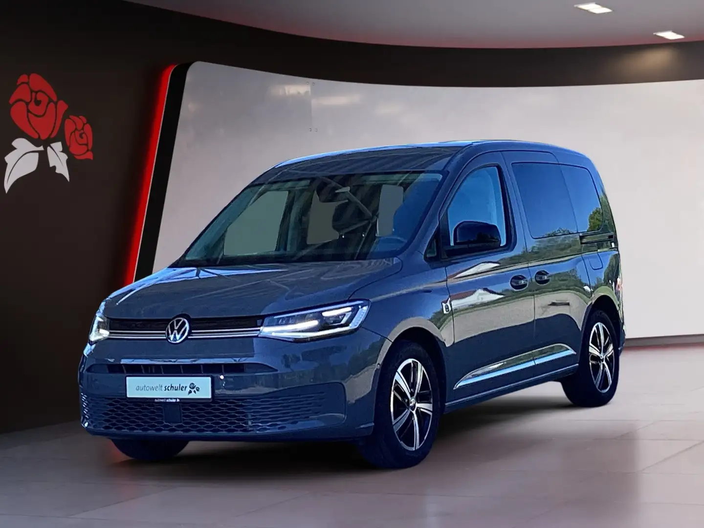 Volkswagen Caddy 1,5 TSI DSG Style AHK Navi Kamera Gris - 2